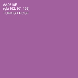 #A2619E - Turkish Rose Color Image